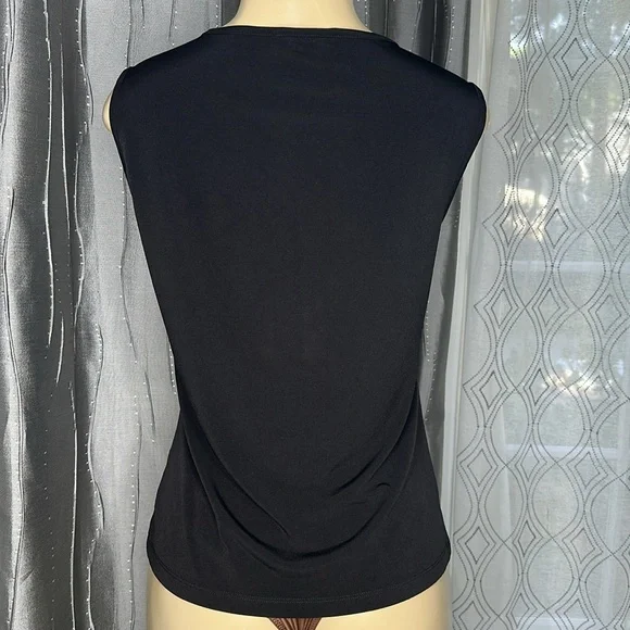 Calvin Klein women’s  Black  T-shirt Sz M - Picture 4 of 5